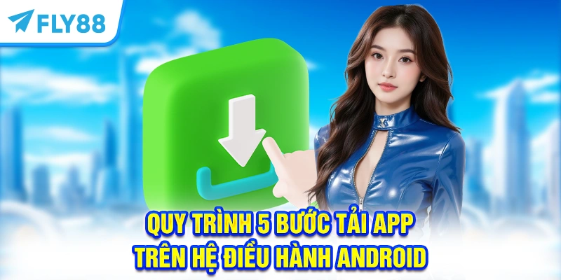 Quy trình 5 bước tải app trên hệ điều hành Android