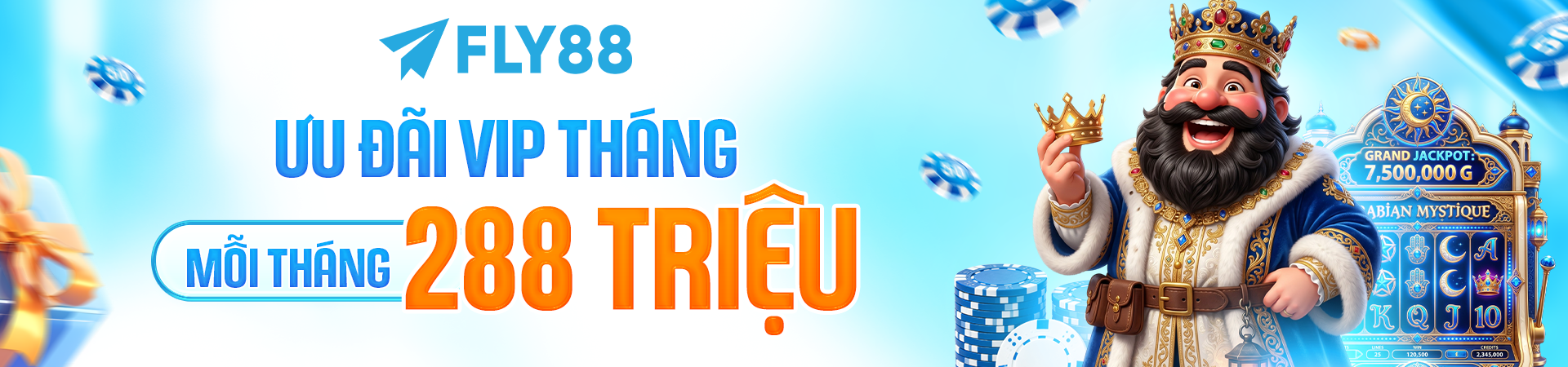 ƯU ĐÃI VIP THÁNG - MỖI THÁNG 288 TRIỆU